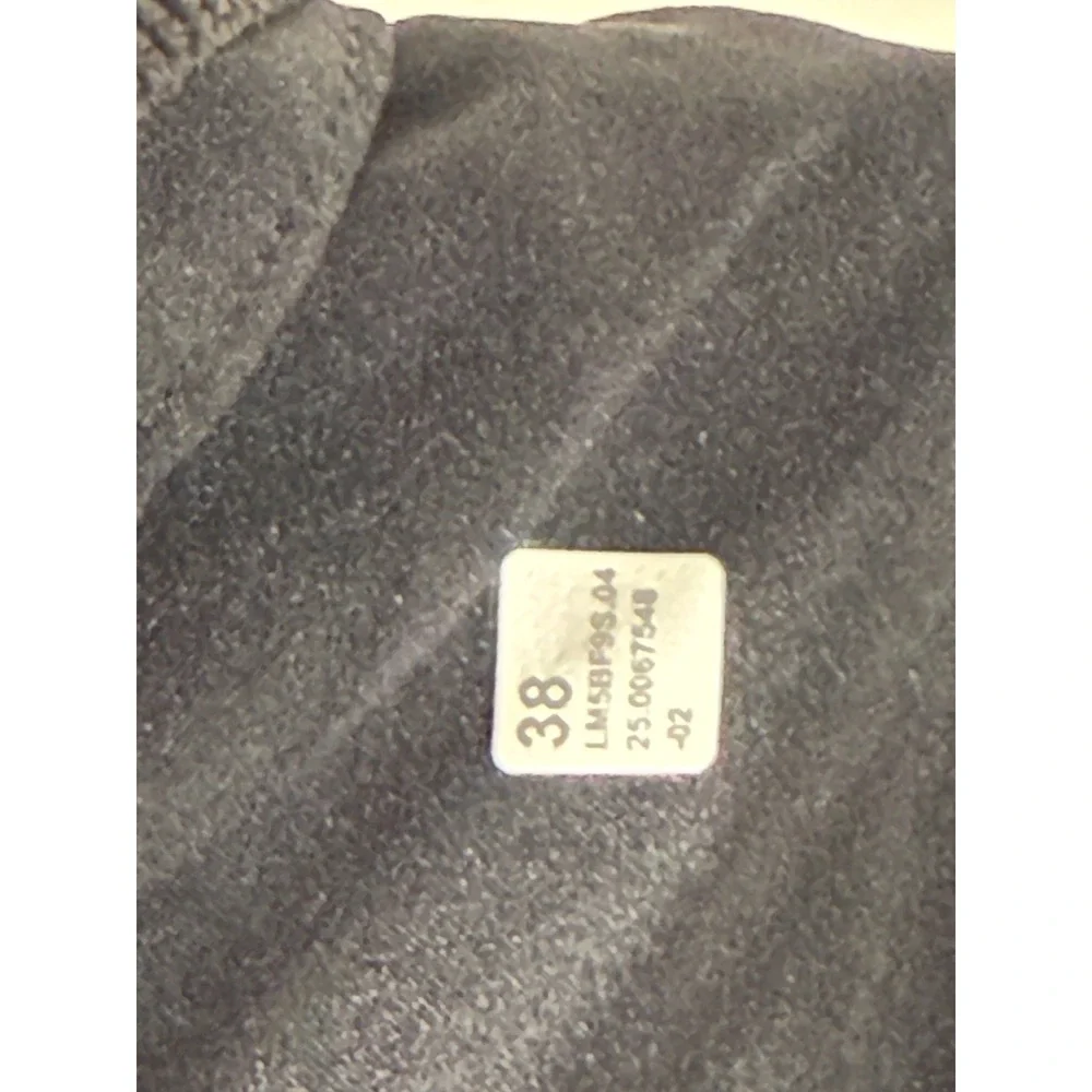 Lululemon Commission Pant Slim Corduroy Black Men's Size 38 LM5BF9S Casual